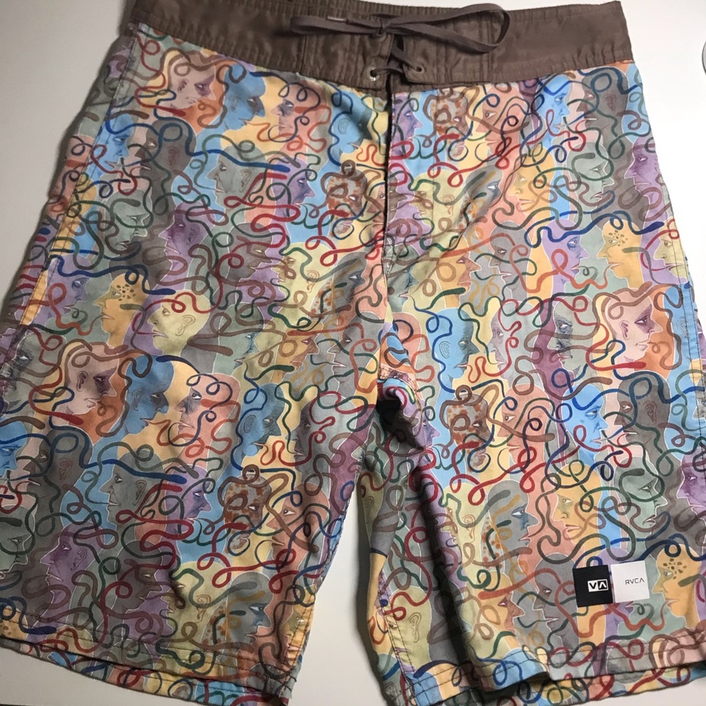 RVCA Artist Network Ed Templeton Board Shorts